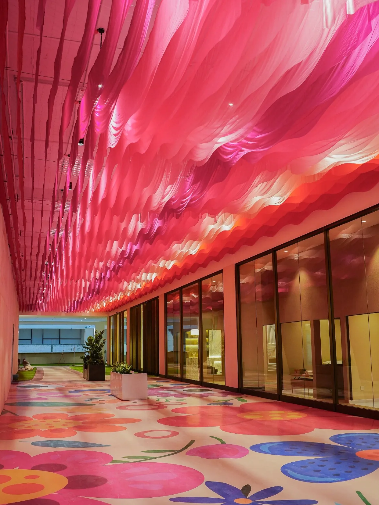 Auspicious Art company story installation