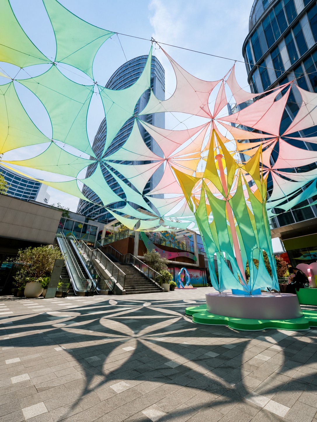 Sailscape Canopy stage scenery