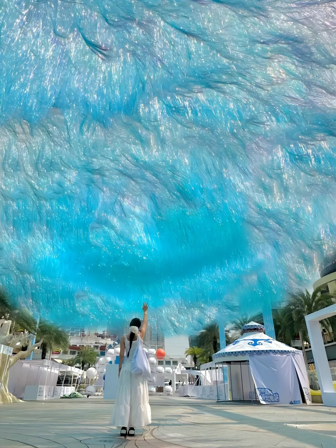 Sky Ocean installation