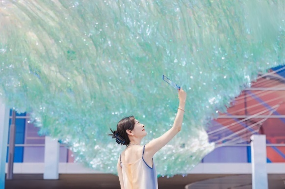 Sky Ocean installation